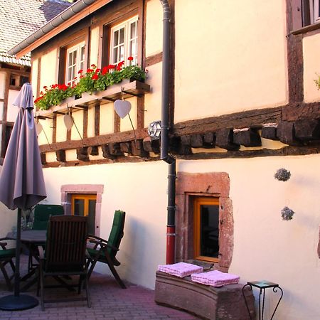Les Gites Coeur De Vigne Riquewihr Buitenkant foto