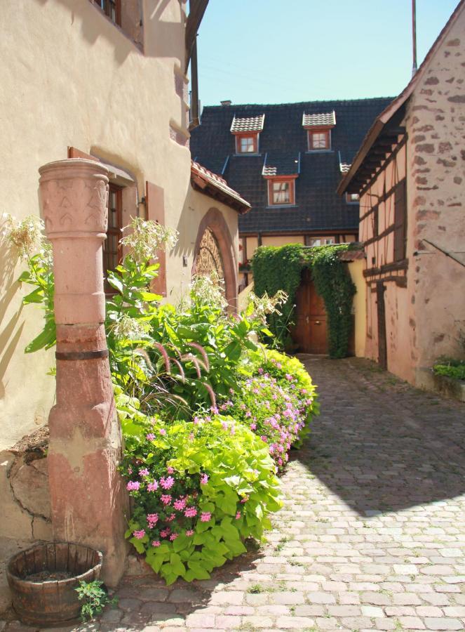 Les Gites Coeur De Vigne Riquewihr Buitenkant foto
