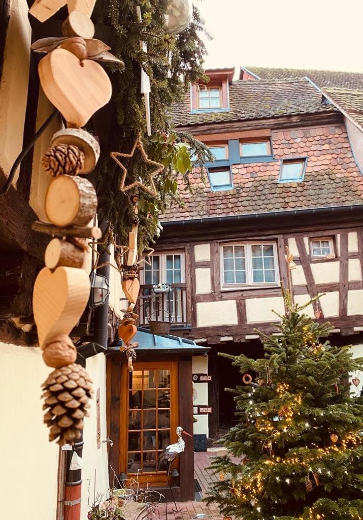 Les Gites Coeur De Vigne Riquewihr Buitenkant foto